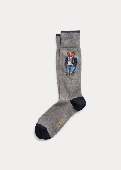 Men's Polo Ralph Lauren Polo Bear & Crest Dress Socks | 912834VAB